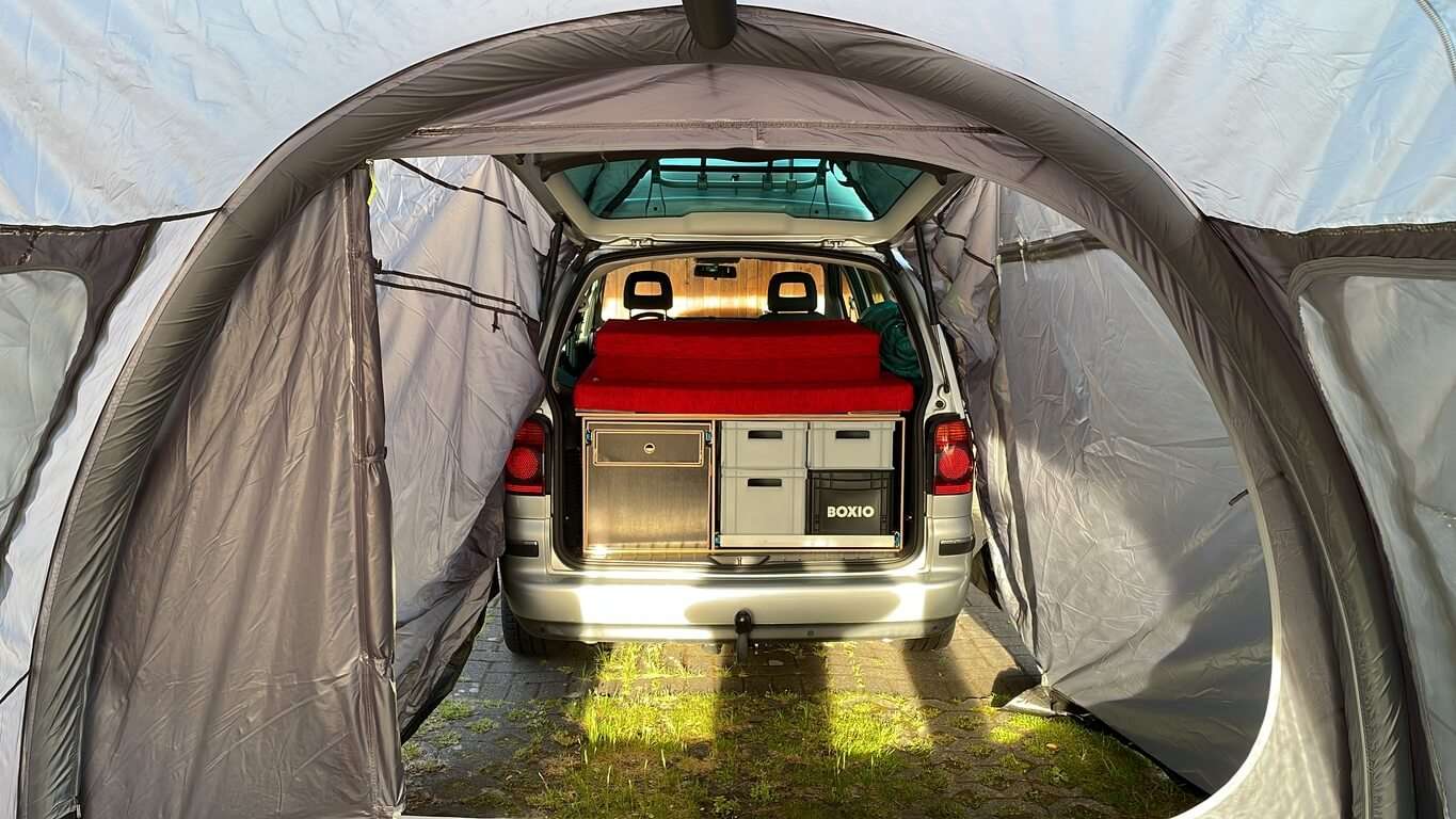 SEAT Alhambra Campingbox - MiniCamper Heckausbau » Mini Camper