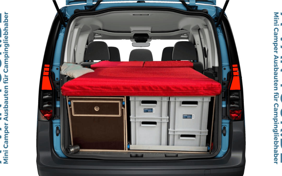 VW Caddy Campingbox Ihr Caddy Maxi wird zum Luxus Minicamper