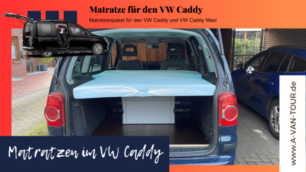 Matratze für VW Caddy Camper - Matratze für den VW Caddy Maxi.- Camper Caddy - 10