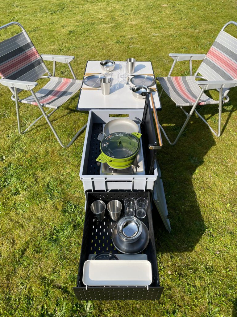 Mobile Camping Küchen - Wolfshund-Camping
