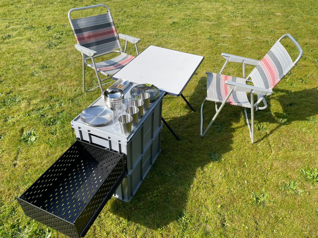 Mobile Camping Küchen - Wolfshund-Camping